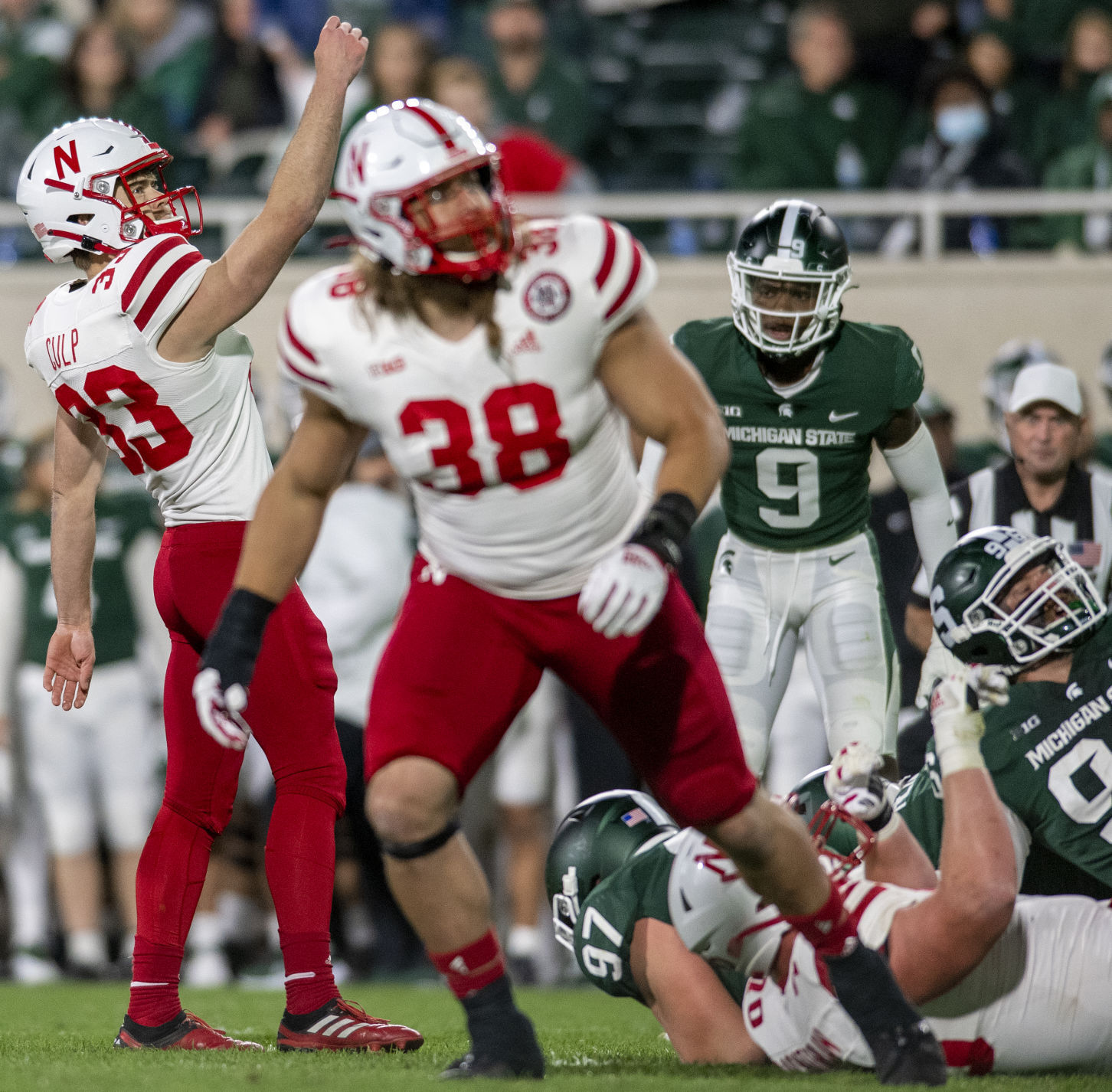Nebraska vs. Michigan State, 9.25